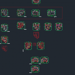 江油南润春风九里小区cad户型图