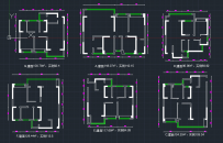 江油城南印象cad户型图