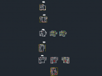 江油宸仕佳苑小区户cad型图